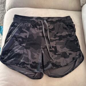 Camoflauge cotton shorts